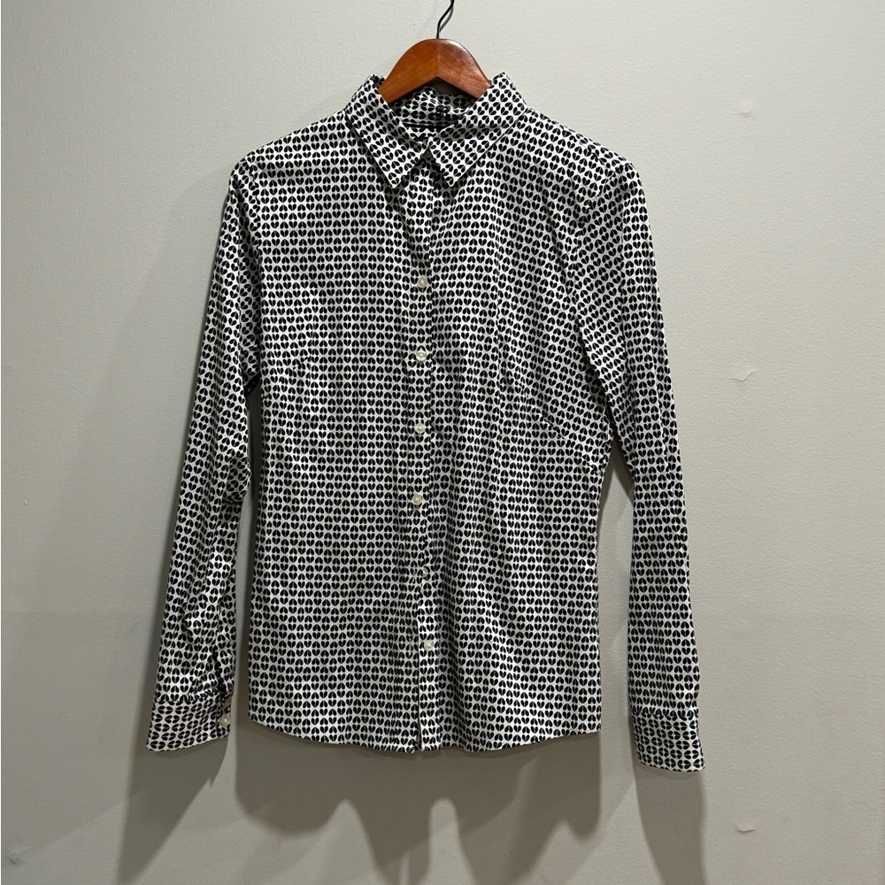 Banana Republic Non Iron Fitted Shirt Size 14